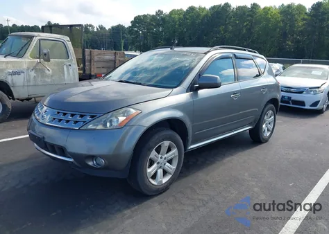 2007 Nissan Murano Sl z USA, uszkodzony, nr VIN JN8AZ08T17W513147